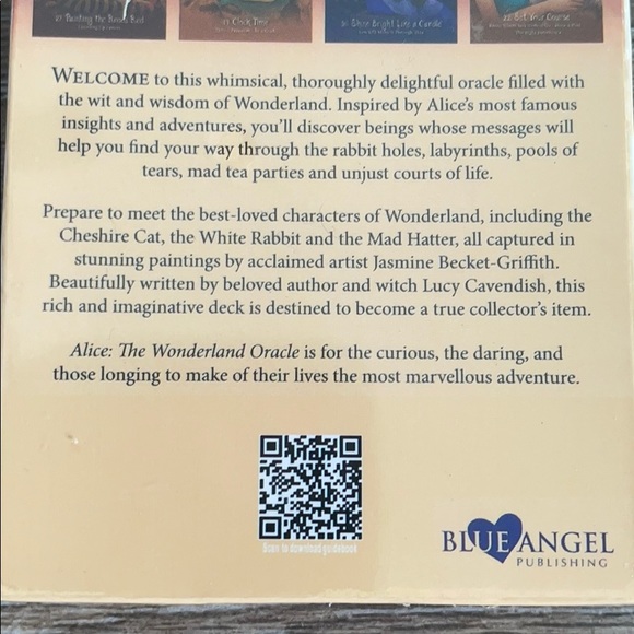 Alice in Wonderland Oracle Card Deck - Picture 4 of 4